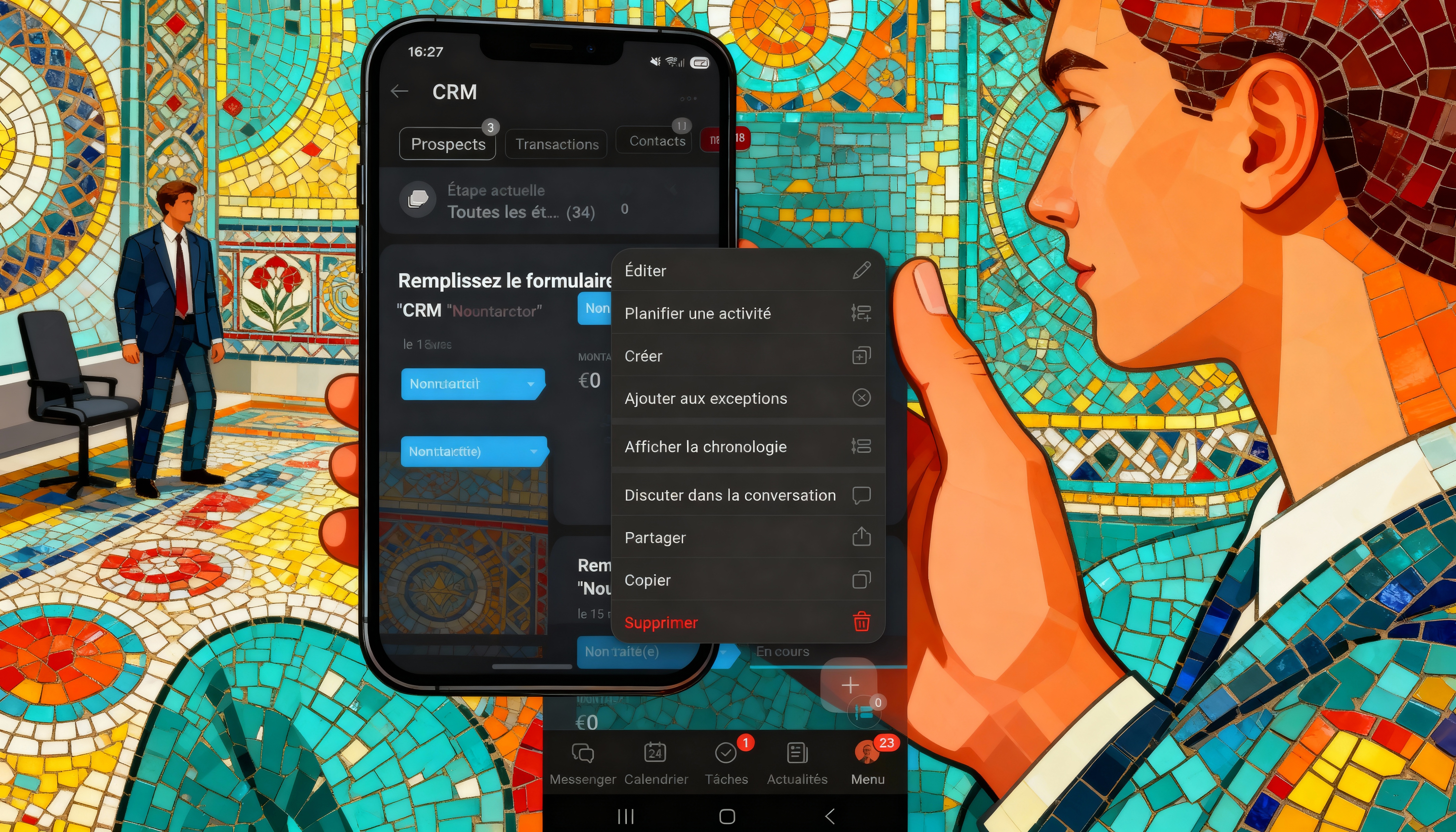 CRM mobile